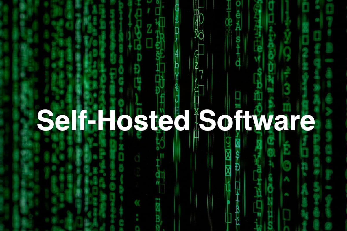 Self-Hosted Software for a Clinical Research Consulting Business